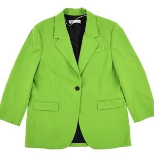 Zara lime green blazer